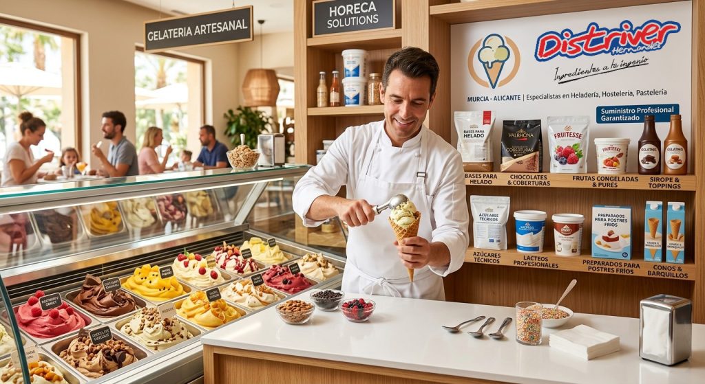 Distriver Hernández | Productos para Heladería Profesional